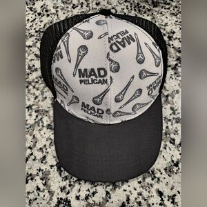Mad Pelican Black and Gray Cap